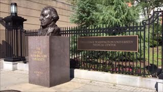 George Washington University Campus Tour [upl. by Yelyk634]