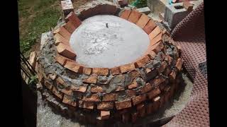 COME COSTRUIRE UN FORNO A LEGNA quotFAI DA TEquot  HOW TO BUILD A WOOD OVEN [upl. by Goodard]