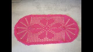 tuto napperon trefle au crochet [upl. by Hailat]