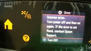 Fix Epson Scanner Error [upl. by Mars821]