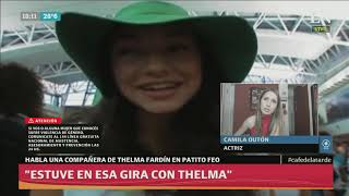 Caso Juan Darthés habló una compañera de Thelma Fardín en Patito Feo  Café de la tarde [upl. by Nyliahs]