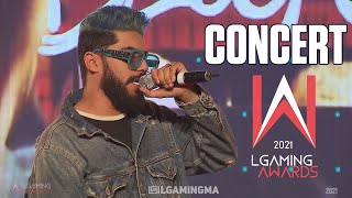 Concert El Grande TOTO  Mghayer Confiné Mikasa  Live  LGAMING AWARDS 2021 [upl. by Mela]