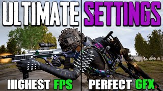 ULTIMATE PUBG SETTINGS GUIDE 2025  HIGHEST FPS BEST GRAPHICS  FULL COMPARISON  PUBG FREE TO PLAY [upl. by Julee]