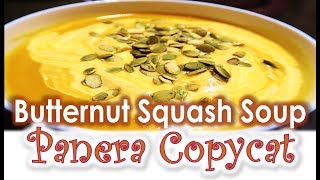 Butternut Squash Soup CROCKPOT  Panera Broccoli copycat recipe  CROCKPOT RCIPE [upl. by Georg]