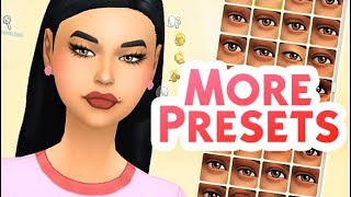 MOST ESSENTIAL CAS MOD EVER  THE SIMS 4  MORE PRESETS MOD [upl. by Lierbag]