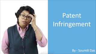 Lecture on Infringement of Patent [upl. by Nortyad]