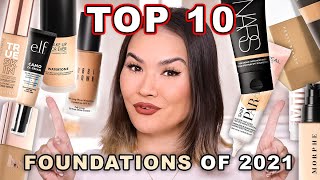 RANKING DOWN THE BEST FOUNDATIONS OF 2021 SO FAR  Maryam Maquillage [upl. by Cairns929]