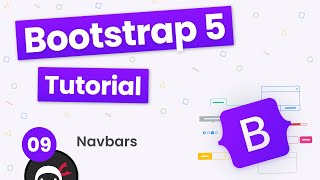 Bootstrap 5 Crash Course Tutorial 9  Navbars [upl. by Smail]