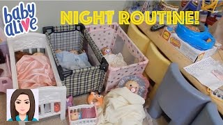 Night Routine Of All 25 Baby Alives [upl. by Regan]