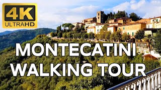 Montecatini Tuscany Walking Tour 4k [upl. by Briana]