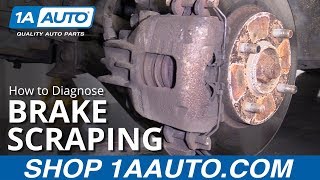 How to Diagnose Brake Noises  Vibrating amp Grinding Brakes [upl. by Nylaj]