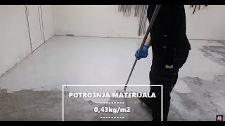 Izrada EpoxyFloor Betonskog Premaza [upl. by Naneik]