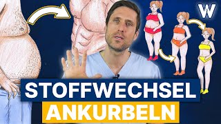 Den Stoffwechsel ankurbeln und dabei Gewicht verlieren 5 Tipps für Fettstoffwechsel amp Metabolismus [upl. by Owiat]