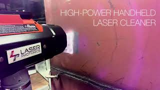 Jobsite Laser Cleaning  Product Tour [upl. by Borden810]