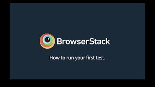 How to setup your first Manual Cross Browser Test on BrowserStack Live [upl. by Mastat]