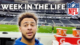 A WEEK IN THE LIFE  NFL PLAYER [upl. by Ymas]