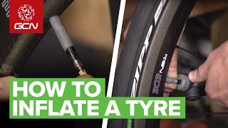 How To Pump A Bike Tyre [upl. by Aisilef]