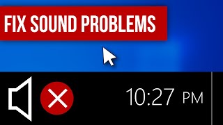 How to Fix ALL Sound Problems on Windows 10 Best Ways [upl. by Ekram]