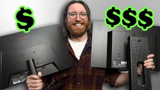 Cheap Vs Expensive Gaming Monitors [upl. by Assyle]