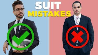 10 SUIT MISTAKES MEN MAKE And How To Fix Them  Alex Costa [upl. by Lehcim]