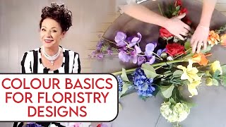 Fundamentals of Floristry The Basics of Colour in Floral Designs [upl. by Akeinahs913]