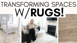 DECORATING WITH RUGS  HOW I PICK RUGS FOR MY SPACE [upl. by Eremehc922]