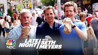 Seth and Josh Meyers Go DayDrinking in Brooklyn  Late Night with Seth Meyers [upl. by Putscher]