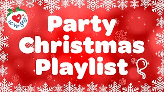 Christmas Party Playlist  Top 50 Christmas Songs and Carols  2 Hours [upl. by Harrat]