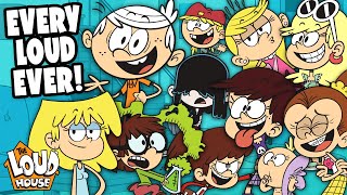 EVERY Loud Character Ever  The Loud House [upl. by Nylrebma]