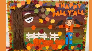 FALL Bulletin Board for Preschool Classroom Decoration [upl. by Itsirk]