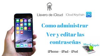 Como ver las contraseñas guardadas en mi iPhone [upl. by Suiluj]