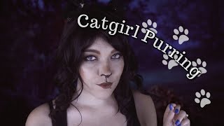 ☆★ASMR★☆ Catgirl Purring amp Hand Movements [upl. by Pasquale808]