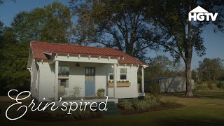 A Tiny Home and a Big Renovation  Erinspired  HGTV [upl. by Aivlis]