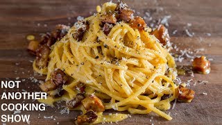 PERFECT SPAGHETTI CARBONARAthe easy way [upl. by Reinaldo654]