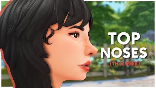 😍 NOSE CAS PRESETS YOU NEED IN YOUR GAME  Sims 4 Maxis Match Custom Content Showcase  CC List [upl. by Ardnuyek]