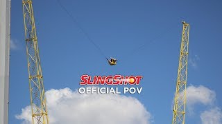 Official POV  SlingShot  Canadas Wonderland [upl. by Nnalatsyrc]