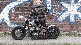 Jomann´s Bar Hopper Panhead [upl. by Annawahs531]