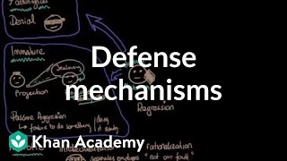 Defense mechanisms  Behavior  MCAT  Khan Academy [upl. by Ellene]