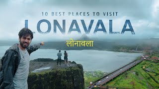 LONAVALA  10 Best Places to Visit in Monsoon [upl. by Cantone572]