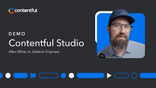 Contentful Studio Overview  Demo [upl. by Blakelee539]