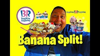 BaskinRobbins® Banana Split REVIEW [upl. by Dugaid123]