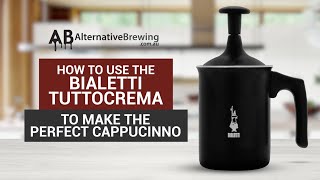 How to Use the Bialetti Tuttocrema Milk Frother [upl. by Jari]