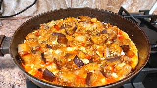 БАКЛАЖАНЫ  с Яйцами на Сковороде Самый Вкусный Рецепт [upl. by Morty422]