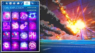 Every GOAL EXPLOSION On Rocket League In 2021 [upl. by Aicitel]