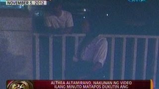 Althea Altamirano nakunan ng video ilang minuto matapos dukutin ang kaibigang si Julie Ann Rodelas [upl. by Anela414]