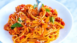 Easy Weeknight Spaghetti Recipe [upl. by Artina]