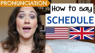 How to Pronounce SCHEDULE US UK amp Australian pronunciation [upl. by Ced]