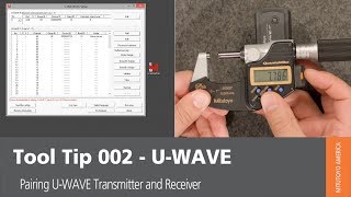 UWAVE  Pair Transmitter and Receiver for Metrology Data Collection [upl. by Nallij]