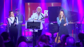 Les Frangines amp Yves Duteil  Salut les amoureux Live  Le Grand Studio RTL [upl. by Anoek]