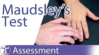 Maudsleys Lateral Epicondylitis Test⎟Lateral Epicondylitis or Tennis Elbow [upl. by Kayley]